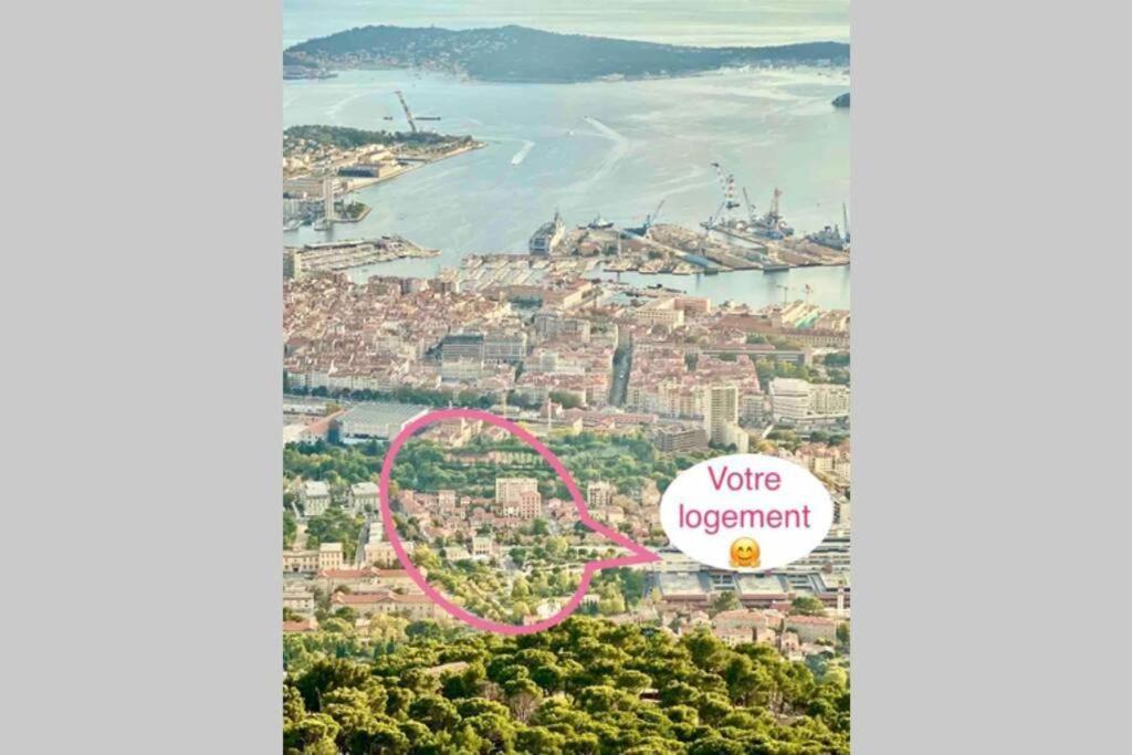 Balcon Du Faron- Proche Gare & Centre Ville - Clim Toulon Kültér fotó